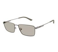 Emporio Armani Hombre EA2169 3425/3 Gafas de sol Metal Gris Marrón Cuadrada Normal