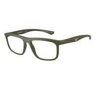 Emporio Armani Hombre EA3246 6184 Monturas ópticas Inyectado Verde Transparente Cuadrada Normal