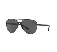 Emporio Armani Hombre EA2059 320387 Gafas de sol Metal Negro Gris Piloto Normal