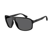 Emporio Armani Hombre Emporio Armani EA4029 5001T3 Gafas de sol Inyectado Negro Gris Cuadrada Polarizado