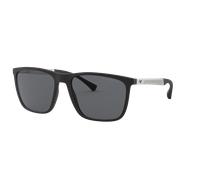 Emporio Armani Hombre Emporio Armani EA4150 506387 Gafas de sol Inyectado Negro Gris Cuadrada Normal