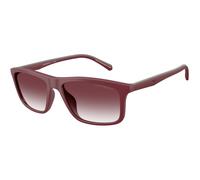 Emporio Armani Hombre Emporio Armani EA4257U 52618H Gafas de sol Inyectado Rojo Violeta Pillow Normal Sombreado