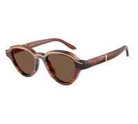Emporio Armani Hombre Emporio Armani EA4264U 633973 Gafas de sol Acetato Marrón Marrón Geométrico Normal