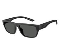 Emporio Armani Hombre Emporio Armani EA4267U 500187 Gafas de sol Inyectado Negro Gris Pillow Normal
