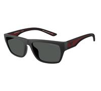 Emporio Armani Hombre Emporio Armani EA4267U 500987 Gafas de sol Inyectado Negro Gris Pillow Normal