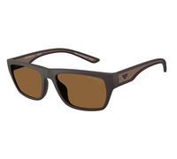 Emporio Armani Hombre Emporio Armani EA4267U 618673 Gafas de sol Inyectado Marrón Marrón Pillow Normal
