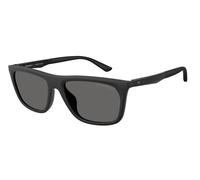Emporio Armani Hombre Emporio Armani EA4272U 500187 Gafas de sol Inyectado Negro Gris Pillow Normal