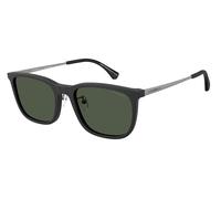 Emporio Armani Hombre Emporio Armani EA4275D 50019A Gafas de sol Acetato Negro Verde Cuadrada Polarizado