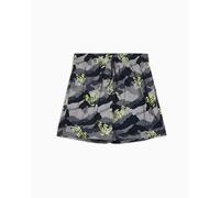 EMPORIO ARMANI Hombre Macro Eagle Mid Boxer Negro L, Camu Black/Eagles, L