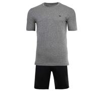 Emporio Armani Hombre Pijama, Corto - Endurance, Pantalones Set Stretc