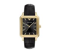 Emporio Armani Hombre Reloj de 36MM de Acero Inoxidable Tono Dorado, AR11757