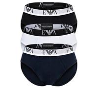 Emporio Armani Hombre Slip, 3er Paquete - Bold Monogram, Briefs, Stretch Cotton
