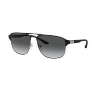 Emporio Armani Hombre Sunglass EA2144 - Color del Marco: Bronce de cañón mate / Negro, Color de la Lente: Polarized Gris Degradado