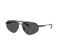 Emporio Armani Hombre Sunglass EA2156 - Color del Marco: Negro Mate, Color de la Lente: Gris Oscuro