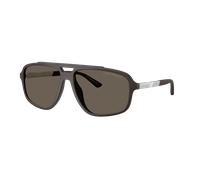 Emporio Armani Hombre Sunglass EA4236U - Color del Marco: Marrón Oscuro, Color de la Lente: Marrón