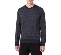 Emporio Armani Hoodie Sweatshirt Sudadera, Blue Fancy 44, S para Hombre