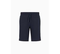 Emporio Armani Iconic Terry Loungewear Bermuda Shorts Hombre, Azul (Marine), L