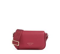 Emporio Armani Lilly Bandolera rojo oscuro, imitación de cuero, mujer