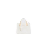 Emporio Armani Logo Bolso bandolera desmontable mujer BAG EW000382 AF12103 M0034, Blanco (White), Talla única para todos