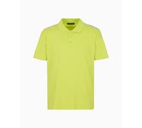 EMPORIO ARMANI Logo Tape Polo Beachwear Camiseta, Punzón de Lima, M para Hombre