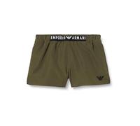 Emporio Armani Logoband Swim Boxer Hombre, Verde (Military Green), 46