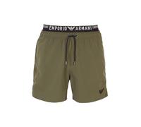 Emporio Armani Logoband Swim Boxer Hombre, Verde (Military Green), 46
