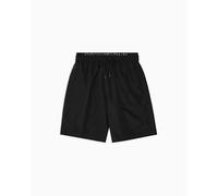 EMPORIO ARMANI Long Boxer Bañador para Hombre, Negro, M