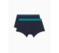Emporio Armani Man Endurance - Paquete de 2 Calzoncillos Color Azul, Talla M, Armani BLU/Armani Bl, M