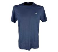 EMPORIO ARMANI Man Essential - Camiseta de Cuello Redondo, Color Azul, Talla M, Armani BLU, M