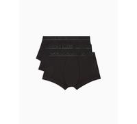 Emporio Armani Man Shiny Logoband Pack 3 Paquetes DE BAÑO Negro M, Negro/Negro/Negro, M