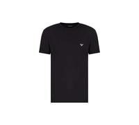 EMPORIO ARMANI Man Soft Modal S/Sleeve - Camiseta Negra XL, Negro, XL