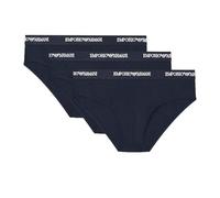 Emporio Armani Man'S Core Logoband - Paquete de 3 Calzoncillos para Hombre, Color Azul, Talla XXL, Azul Armani/Azul Armani/Azul Armani, XXL