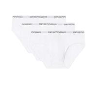 Emporio Armani Man'S Core Logoband - Paquete de 3 Calzoncillos para Hombre, Color Blanco, Talla XXL, Blanco/Blanco/Blanco, XXL