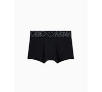 Emporio Armani Megalogo Trunk Bañadores Ajustados para Hombre, Negro, M