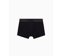 Emporio Armani Megalogo Boxer, Negro, M para Hombre
