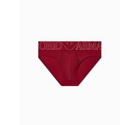 Emporio Armani Megalogo Brief Ropa Interior, Rosso, XL para Hombre