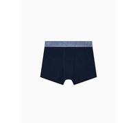 Emporio Armani MEGALOGO - Calzoncillos Tipo bóxer para Hombre, Azul, Talla M, Azul, M