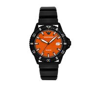 Emporio Armani Men's Analog Quartz Watch with Silicone Strap AR11638