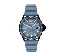 Emporio Armani Men's Analog Quartz Watch with Silicone Strap AR11638