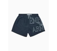 EMPORIO ARMANI Mid Boxer Bañador para Hombre, Armani BLU, XS