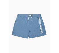 EMPORIO ARMANI Mid Boxer Bañador para Hombre, Azul capitán, M