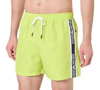 EMPORIO ARMANI Mid Boxer Bañador para Hombre, Lime Punch, XXL