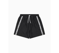 EMPORIO ARMANI Mid Boxer Bañador para Hombre, Negro, XXL