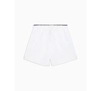 EMPORIO ARMANI Mid Boxer Bañador para Hombre, White, L