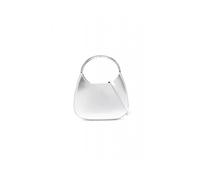 Emporio Armani - Mini bolso tipo bombonera con efecto charol y asa de joya Moon capsule - Bags - Mujer - Gris - ONE SIZE -