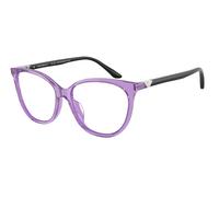 Emporio Armani Mujer EA3249U 6197 Monturas ópticas Acetato Azul Transparente Cat Eye Normal