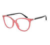 Emporio Armani Mujer EA3249U 6198 Monturas ópticas Acetato Rojo Transparente Cat Eye Normal
