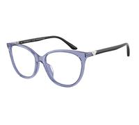 Emporio Armani Mujer EA3249U 6200 Monturas ópticas Acetato Azul Transparente Cat Eye Normal