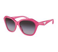 Emporio Armani Mujer EA4221 61188G Gafas de sol Acetato Rosa Gris Geométrico Normal Sombreado