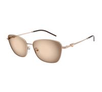 Emporio Armani Mujer Emporio Armani EA2170 301113 Gafas de sol Metal Oro Marrón Geométrico Normal Sombreado